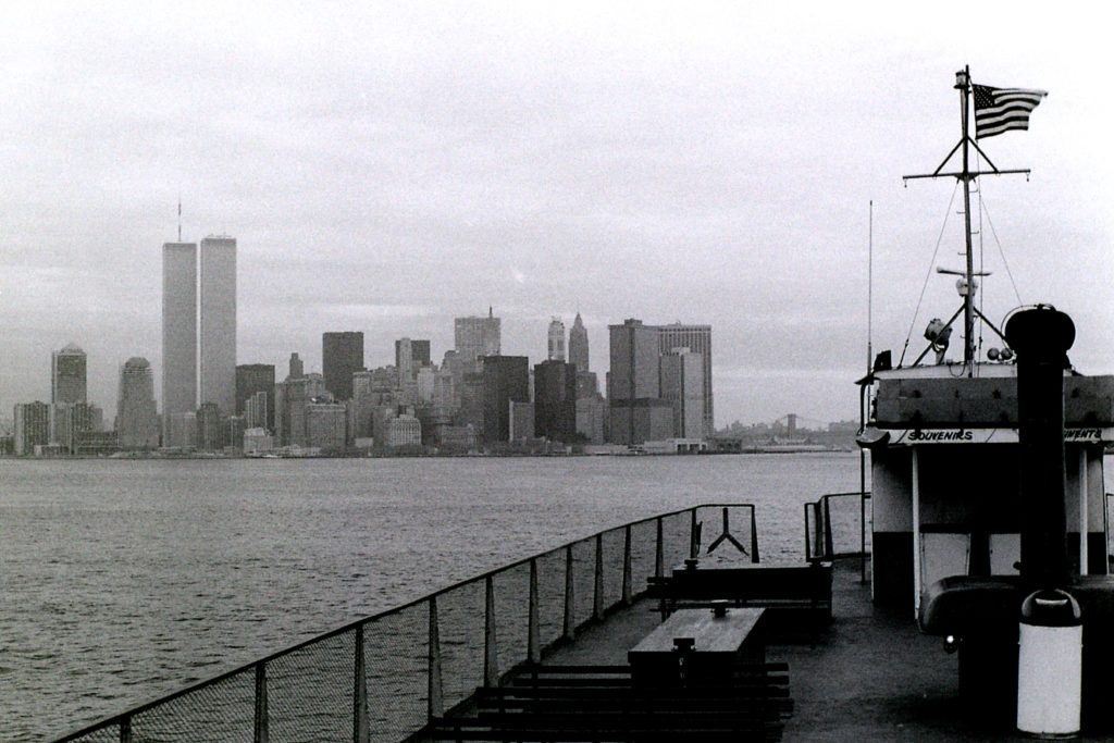 New York from Staten Island ferry